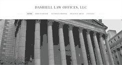 Desktop Screenshot of dashielllaw.com